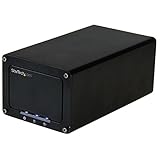 StarTech.com USB 3.1 (10 Gbit/s) Externes Festplattengehäuse für Dual 2,5 Zoll SATA Laufwerke mit RAID und UASP, 2,5 Zoll Gehäuse für SSD/HDD