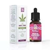 500mg Liquid Aroma - White and Fluffy® Pink Haze'MELON TEA AND RASPBERRIES' - PREMIUM Liquid ohne Nikotin • PG VG Terpene Liquid 10ml nikotinfrei - Test-Note 1,2