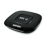 esinkin Bluetooth-Empfänger, Bluetooth Audio Adapter (NFC-Funktion) für Stereo-Tonsystem mit Langer Reichweite und hochwertiger Akustik