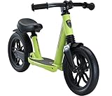 BIKESTAR Vollgefedertes Alu Kinder Laufrad Rad für Jungen und Mädchen ab 2 - 3 Jahre | 10 Zoll Lauflernrad Fully | Risikofrei Testen | Grün