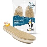 biped extra dicke Lammwoll Sohlen im 2 Paar Set z1015, Wollweiß, 48