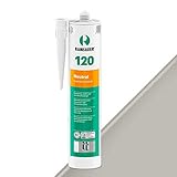 Ramsauer 120 Neutral 1K Silikon Dichtstoff 310ml Kartusche (Grau)