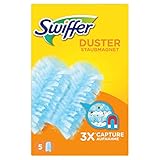Swiffer Staubmagnet (25 Tücher) Staubwedel ideal gegen Staub, Tierhaare & Allergene (5 x 5)