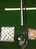 Lakeballs-Diver (Crossgolf - Set XXL 3 Golfschläger + 50 Crossgolfbälle + 50 Holztees, Crossgolf, Golfbälle, Urbangolf (Rechtshand)