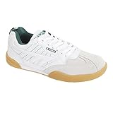 Hi-Tec Herren Squash-Schuhe/Turnschuhe, Abriebfeste Sohle (41 EUR/7 UK) (Weiß)