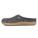 Giesswein Veitsch, Pantoffeln Unisex - Erwachsene, Grau, 42 EU