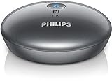 PHILIPS AUDIO AEA2700/12 Bluetooth Hifi-Adapter mit Optical Out (NFC, Multipair) silber