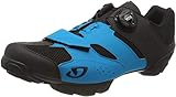 Giro Herren Cylinder MTB Radsportschuhe-Mountainbike, Mehrfarbig (Blue Jewel/Black 000), 45 EU