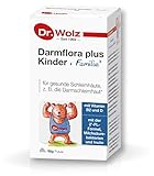 Darmflora plus Kinder + Familie von Dr. Wolz, mit Milchsäurebakterien und 2'Fucosyllactose, 68 g