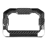 KIMISS Carbon Fiber Instrumentenabdeckung Messgerät Schutz Dekor Motorrad Einbau Passend für X-ADV150 2018-2020