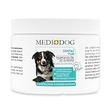 Medidog Dental YUM 300g Zahnpflege Granulat für Hunde effektiv gegen Mundgeruch und Zahnstein Zahnsteinentferner für den Hund und Welpen frischer Atem