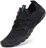 Damen Badeschuhe Herren Wasserschuhe Strandschuhe Sandalen Sommer Aquaschuhe Surfen Neoprenschuhe Schwimmschuhe für Männer Frauen Schwarz gr 43