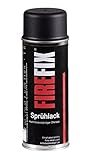 FIREFIX 2010 Ofenlack 400 ml Sprühdose Senotherm-Lack, hitzebeständig bis 600 °C, schwarz