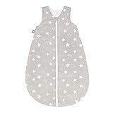 Julius Zöllner Schlafsack Sommerschlafsack (Sternenhimmel taupe, Größe 110 | 24-48 Monate)