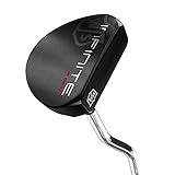 Wilson Staff Damen Putter, Rechtshand, Infinite Bean, Länge: 33 Zoll, schwarz/silber, WGW90326033