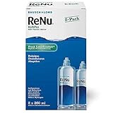 Bausch und Lomb ReNu MultiPlus Kontaktlinsenpflegemittel Kombilösung, weiche Linsen, 2er Pack, 2 x 360 ml