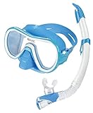 Seac Schnorchelset Giglio Color, Set für das Schnorcheln und Tauchen, Tauchermaske Giglio und Schnorchel Fast Tech, 100% durchgefärbtes Silikon, Unisex, für Erwachsene