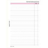 Bind B-2610 - Systemeinlage Kariert mit 50 Blatt, Einlage im A6 Format, Notizen Ersatzeinlagen für Bind Systemplaner, Manager Planer, Organizer und Timeplaner mit 6 Fach Lochung