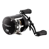 Daiwa M-CUTD250 Millionaire Classic Utd Casting Rolle, 5.1: Übersetzungsverhältnis, 62,2 cm Abholrate, max. 4,1 kg Zugkraft, H/MH Aktion, rechte Hand