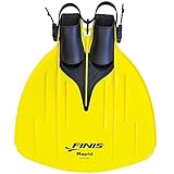 FINIS Monofin Training Wave, yellow, (US) M: 1-7, F: 2-8