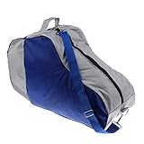 Skischuhtasche Sport Schuhtasche Mit Schultergurt Schlittschuhtasche Skate Bag für Herren Damen Kinder - Blau