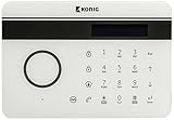 König SAS-ALARM300 Drahtloses Festnetz-/GSM-Alarmsystem