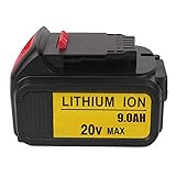 Masione 9.0Ah 20V MAX Li-ion Ersatz für Dewalt 18V Akku XR DCB184 DCB182 DCB180 DCB200 DCB204 DCB205 DCB206 DCB209 DCD DCF DCG Serie