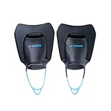 Speedo Erwachsene Accessoires Biofuse Fitness Fin Schwimmflosse, Grey/Blue, 31-33