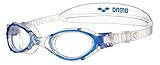 arena Unisex Training Freizeit Schwimmbrille Nimesis Crystal Medium (UV-Schutz, Anti-Fog Beschichtung), Clear-Blue (17), One Size