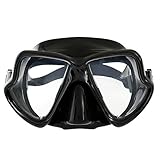 Mares Wahoo Tauchmaske, Black, One Size