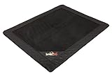 HobbyDog XLMEXCZA4 Hundematte Hundebett Hundesofa Hundekorb Exclusive, XL, 110 x 90 x 3 cm, schwarz