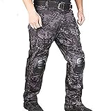 Worldshopping4U Taktische Armee Militär Schießen BDU Herren Gen3 G3 Combat Hose mit Knieschoner für Airsoft Paintball (XXL (38))