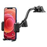 Mpow Handyhalter fürs Auto Handyhalterung Armaturenbrett & Windschutzscheiben 2 in 1 Universale KFZ Handyhalterung Smartphone Stoßfest-Stabilisator-Design Halterung für iPhone11/11pro,Galaxy10, LG usw