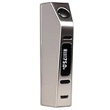 Eleaf Aster 75 Watt Box MOD, Riccardo e-Zigarette - Akkuträger, silber gebürstet