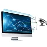 FiiMoo 25-27 Zoll Computer Universal Anti-Blaulichtfilter, Blaulicht blockierende Displayschutzfolie für Diagonal 25, 26, 27 Zoll 16: 9/16:10 Widescreen Desktop PC Monitor (25 x 16,34 inch/L x W)