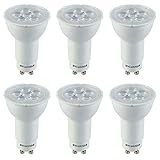 Sylvania 6er-Pack RefLED-Lampen mit langem Sockel, ES50L, V3, GU10, 36D, 3.000 K warmweiß, 5 W