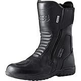 IXS Motorradschuhe, Motorradstiefel lang X-Stiefel Nordin schwarz 42, Herren, Tourer, Ganzjährig, Leder