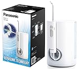 Panasonic Ultra Sonic Stream EW1611W503 Munddusche (elektrisch, Zahnzwischenraumreinigung, stationär, integrierte Ladestation, Kabelnutzung) weiß