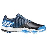 adidas Herren Adipower 4orged Golfschuhe, Schwarz (Negro/Azul/Blanco Ac8261), 42 2/3 EU