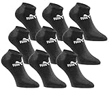 PUMA Sneakersocken 18 Paar Pack Statement Edition - Damen und Herren - Black - Gr. 39-42