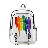APHT Rainbow Love is Love LGBT Laptoprucksack Laptop Backpack Rucksack Daypack Travel, Laptoprucksack, Reisen, Wandern, Camping Rucksack