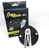 JayBladeSet1 Metallmesser Set für Akku-Rasentrimmer | Ersatzmesser | Einhell - Gardol - Mr. Gardener - Gartenmeister - inklusive Schneidscheibe - statt Nylonmesser oder Kunststoffmesser