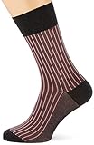 FALKE Herren Oxford Stripe M SO Socken, Grau (Anthracite Melange 3095), 47-48