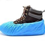 100 x Simply Direct Premium-3,5g Überschuhe Verpackt in einem wiederverschließbaren Beutel. Starker Boden/Teppich Schuhschutz. Imprägniert. Für mittleren bis starken Gebrauch