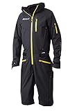 dirtlej dirtsuit pro Edition black / yellow 2021, der Dreckwetteranzug für alle Biker im Park, Homezone oder Trail, Anzug für Herren (L)