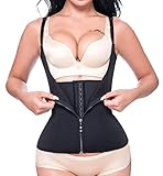 SLIMBELLE Damen Korsett Körperformer Trainer Bauchweg Unterbrust Waist Shaper Unterbrustkorsett Top formend Taillenmieder Sport Cincher