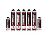 Bauschaum Set 5 x 750ml Pistolenschaum inkl. 2 Pistolenreiniger 500ml PU Schaum Montageschaum