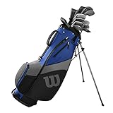 WILSON 1200 TPX Herren Golf Komplettset, RH, Stahl- & Graphitschäfte, 1 Inch