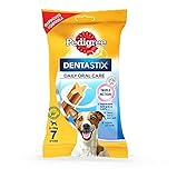 Pedigree DentaStix Snacks für junge und kleine Hunde (4-10kg), 10x7 Stück