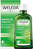WELEDA Birken Cellulite-Öl, straffendes Naturkosmetik Körperöl für neue Spannkraft und glatte Haut, Wirkung dermatologisch bestätigt und mit angenehmem Duft (1 x 200 ml)